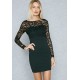Shop Quiz black Lace Dress 00100011563 for Women in UAE
 a7LHTjVL