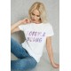 Shop Mango white Metallic Slogan T-Shirt 83025573 for Women in UAE
 ERtRqu1P