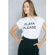 Shop Mango white Slogan T-Shirt 13903677 for Women in UAE
 fCfhHT5a