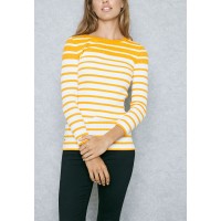 Shop Lacoste stripes Striped Ribbed Long Sleeve T-Shirt TF2296-XKY for Women in UAE
 oqYIWt31