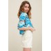 Urban Renewal Recycled Tropical Cropped Button-Down Shirt Color Code: 040 42591792