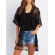 Crochet Fringe-Hem Kimono  Online only! Add some sexy style to any wardrobe staple with this sheer lace cover up! A longline  RYGYyNvv 302448581